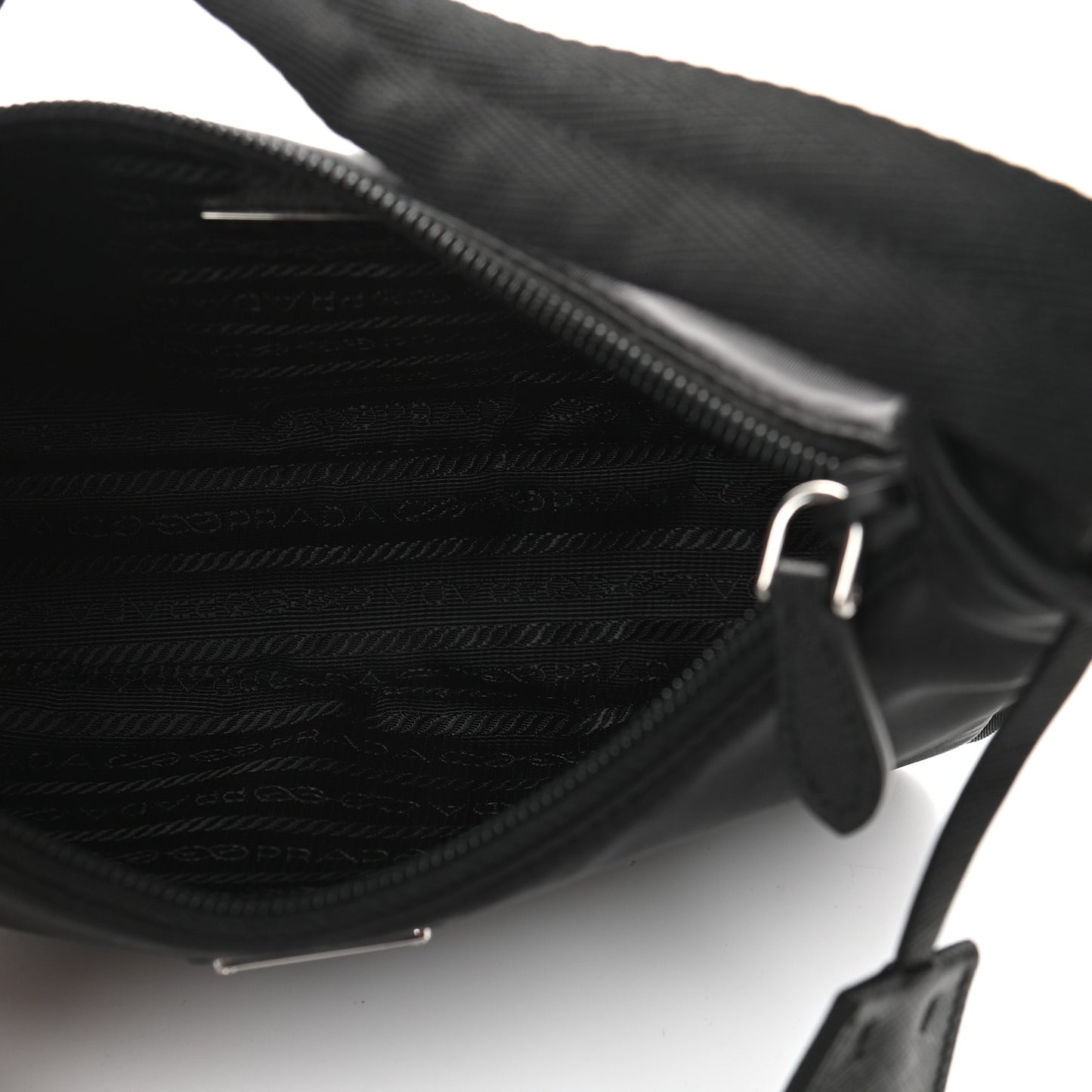Tessuto Nylon Mini Re-Edition 2000 Bag Black