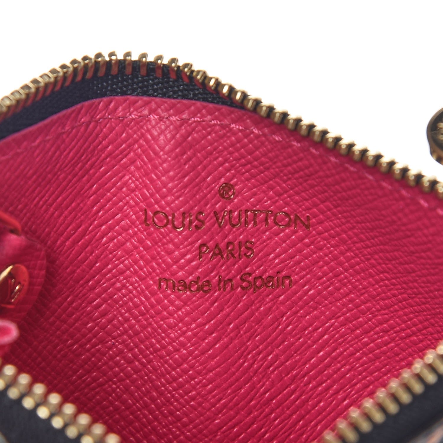 Louis Vuitton Monogram Multicolor Key Pouch Black Grenade 6 of 8