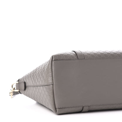Gucci Soft Microguccissima Small Zippered Satchel Loess 9 of 11