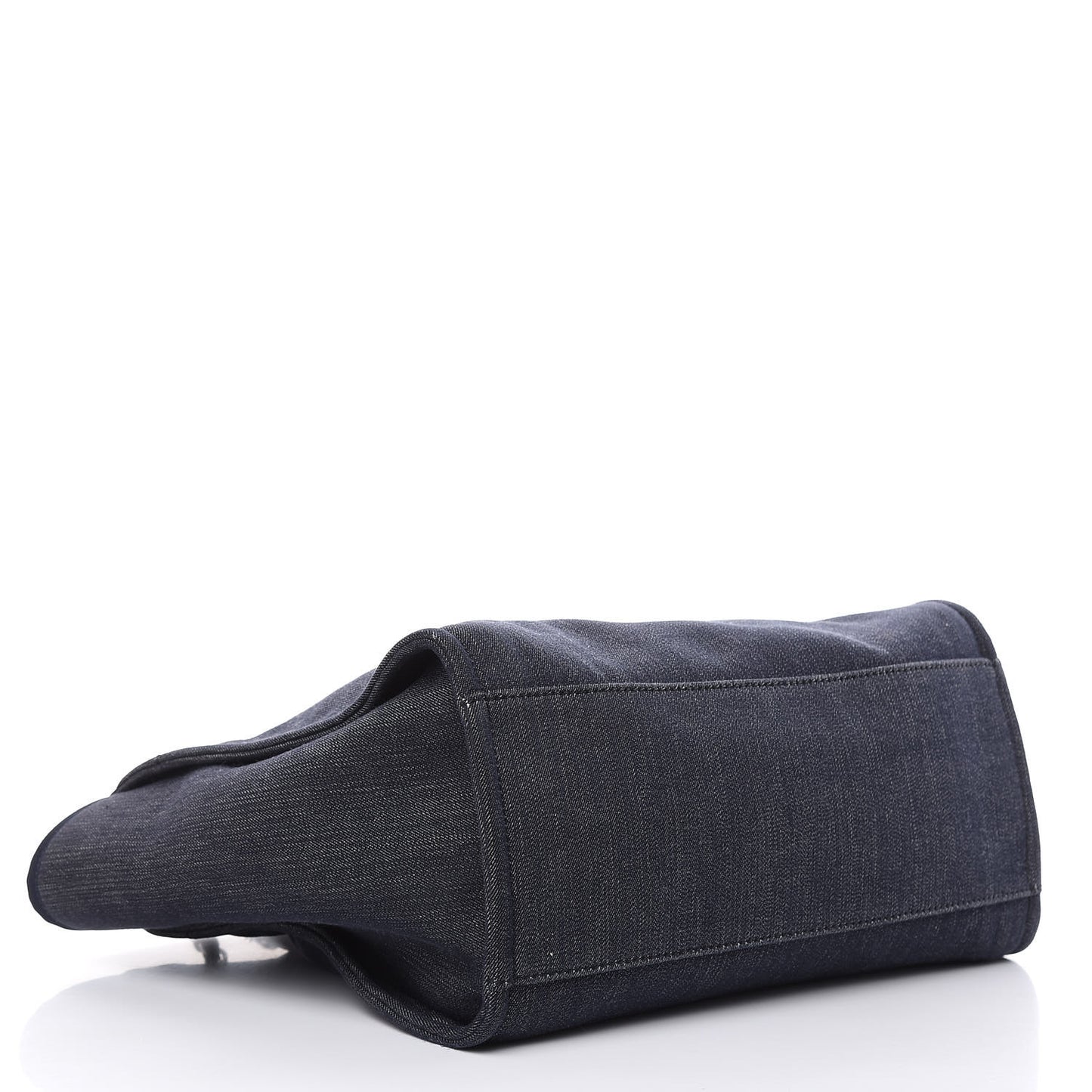 Denim Large Deauville Tote Dark Blue