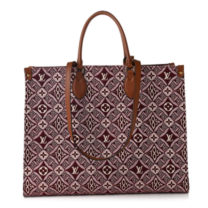 Louis Vuitton Jacquard Since 1854 Onthego GM Bourdeaux 1 of 9