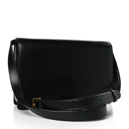 Saint Laurent Smooth Calfskin Suede Medium Bellechasse Black 3 of 10