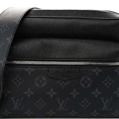 Louis Vuitton Taiga Monogram Eclipse Outdoor Messenger Black 7 of 9
