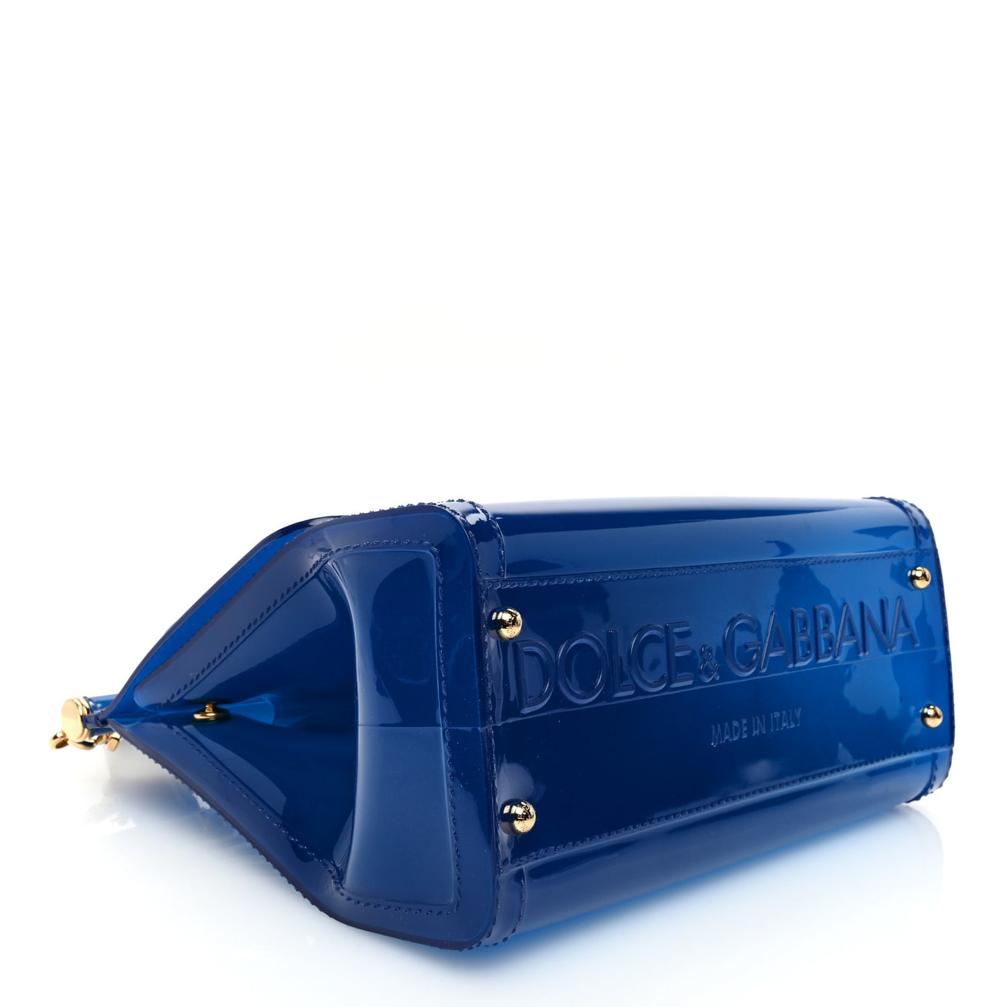 PVC Miss Sicily Satchel Blue