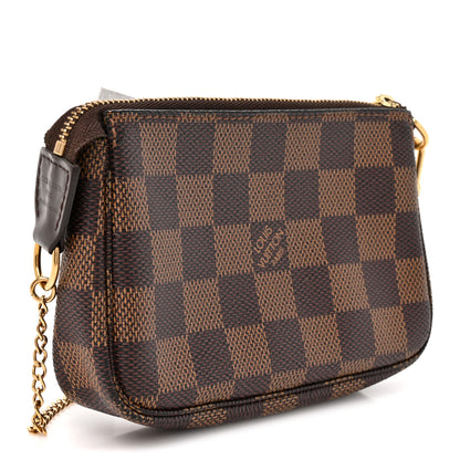 Louis Vuitton Damier Ebene Mini Pochette Accessories 3 of 11