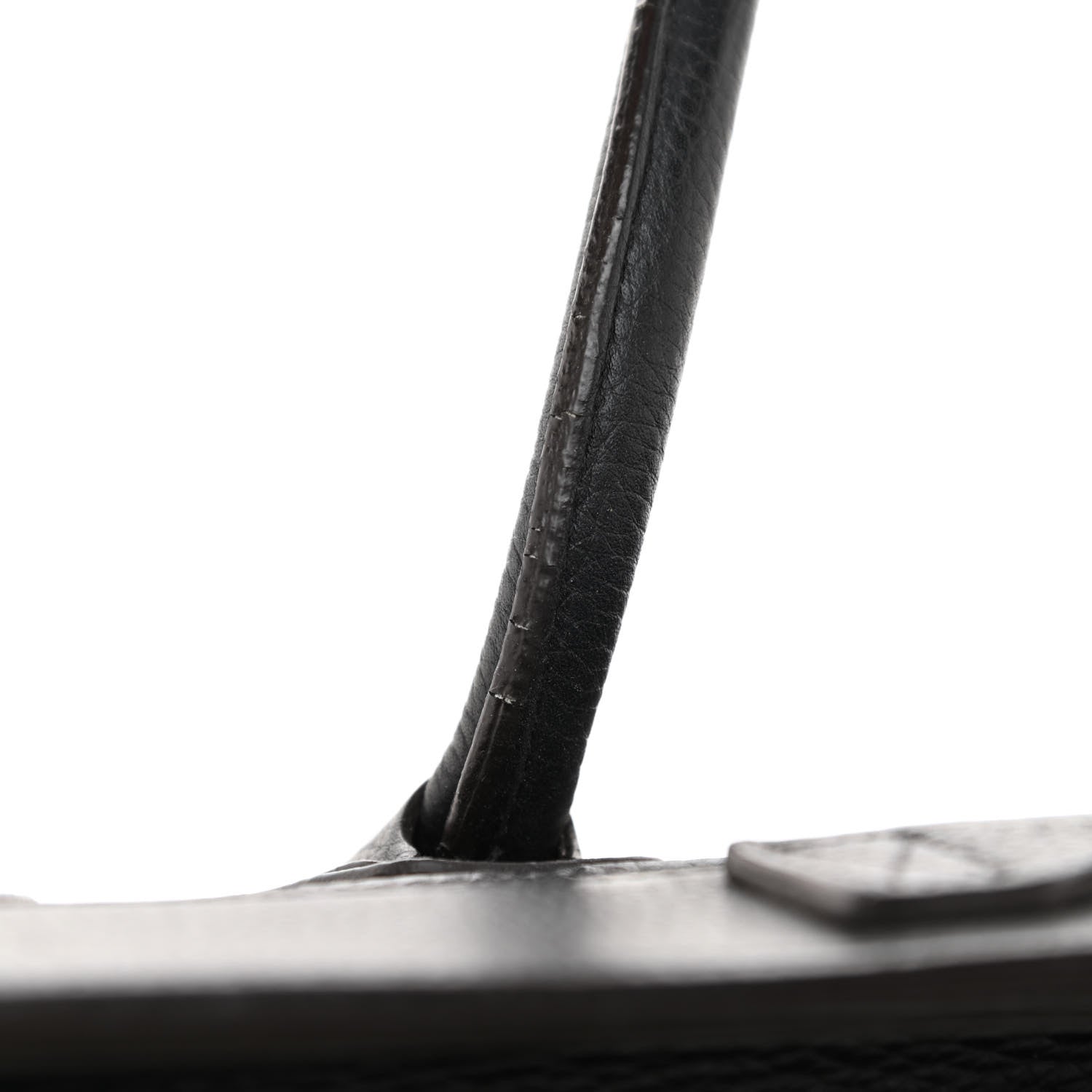 Celine Drummed Calfskin Micro Luggage Black 9 of 11