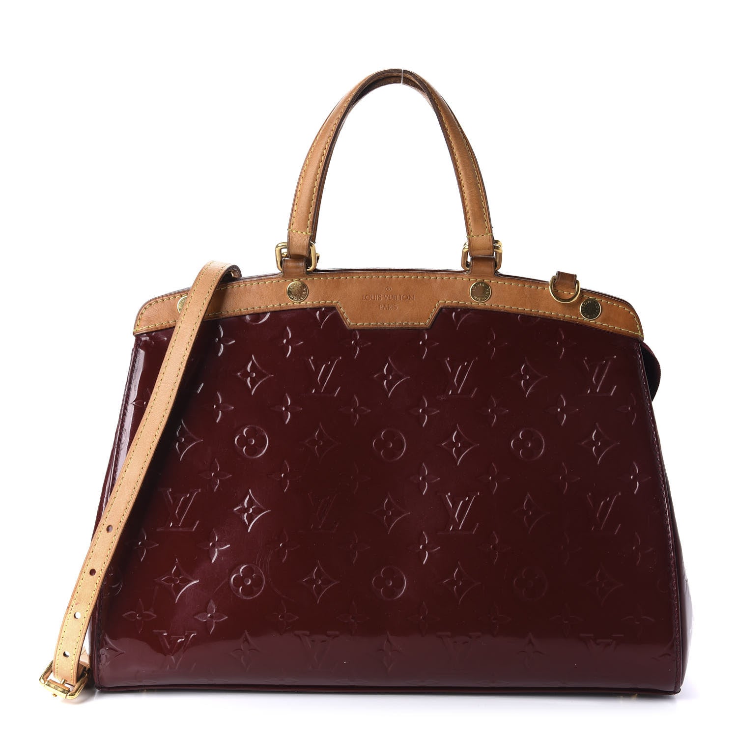 Louis Vuitton Vernis Brea MM Rouge Fauviste 1 of 10