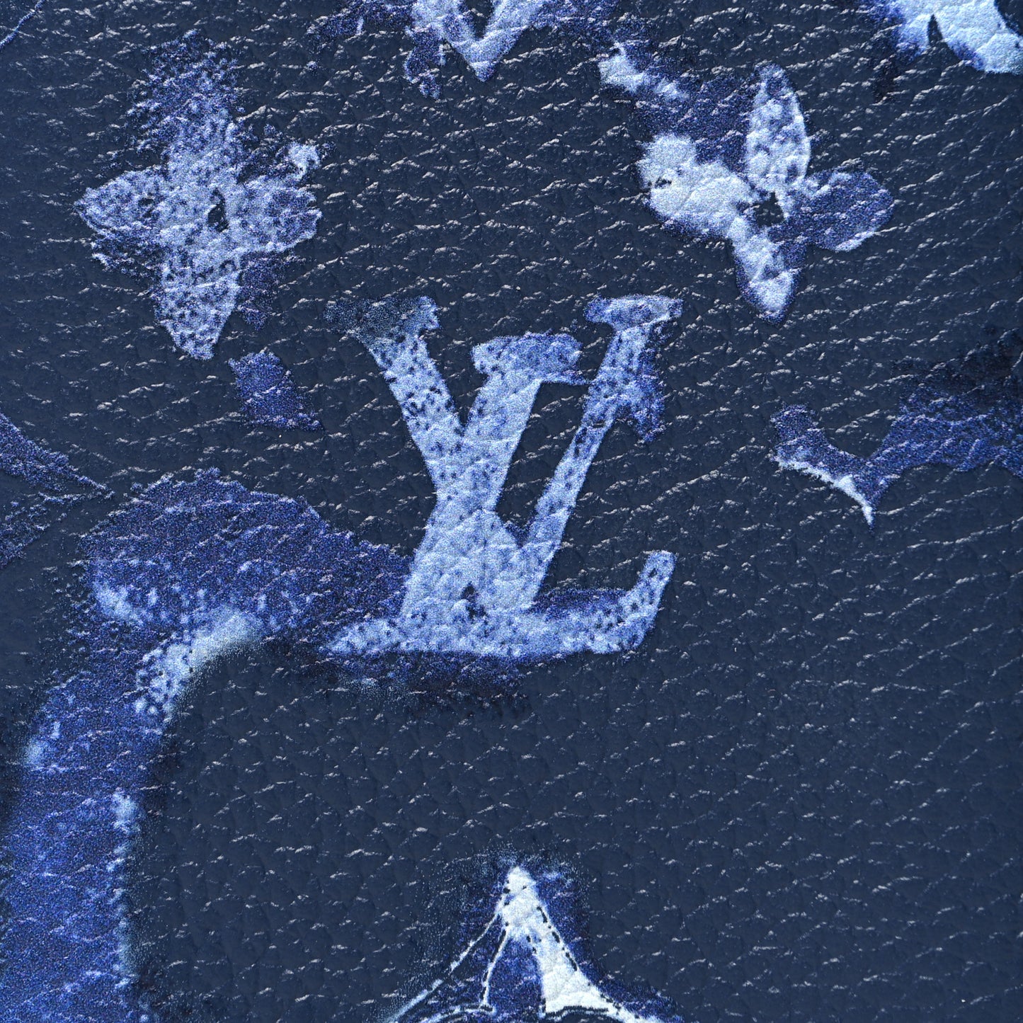Monogram Ink Watercolor Pocket Organizer
