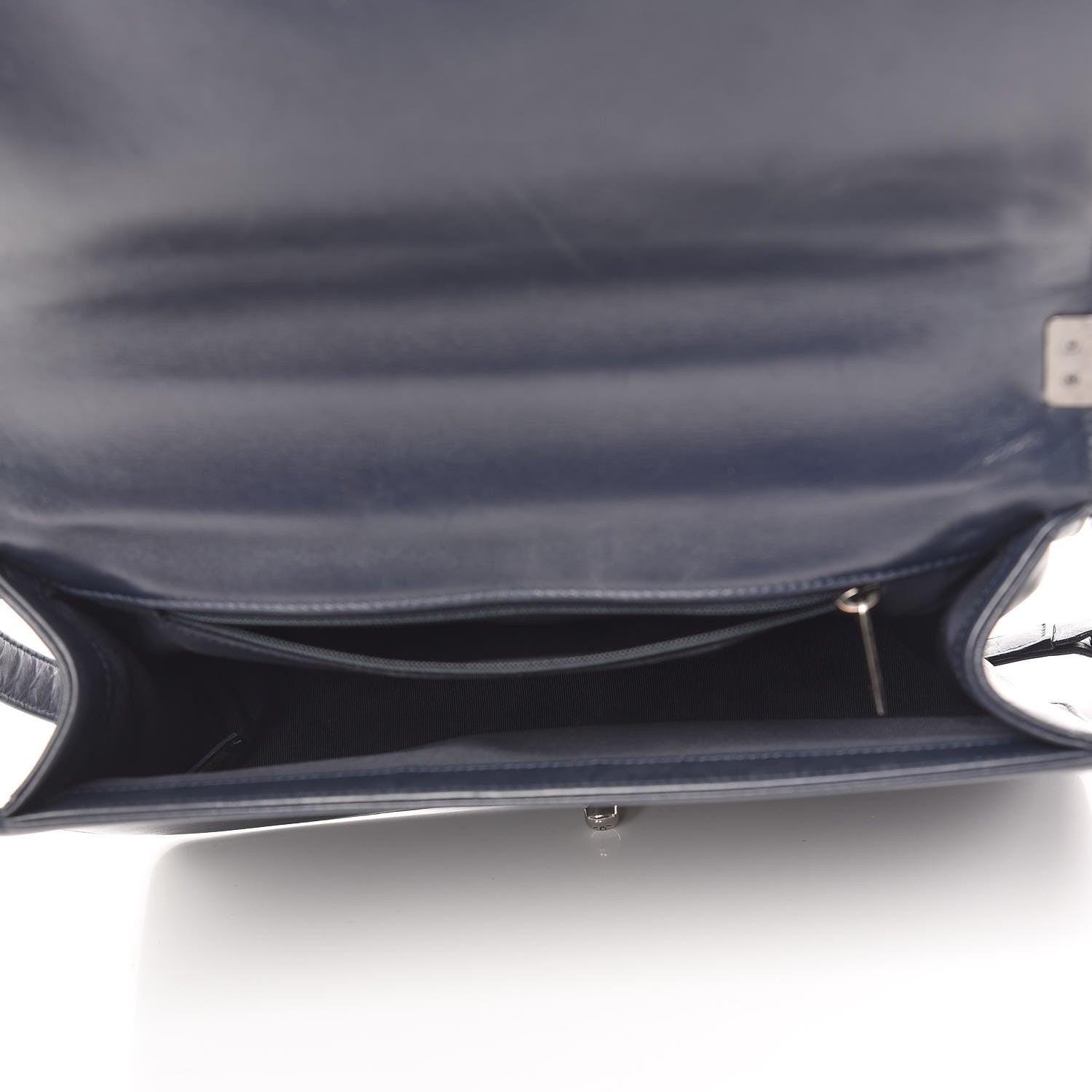 Chanel Lambskin Quilted New Medium Boy Flap Navy 5 of 15