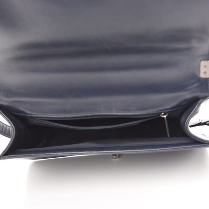 Chanel Lambskin Quilted New Medium Boy Flap Navy 5 of 15