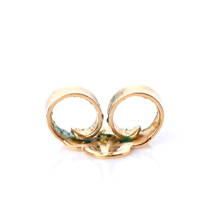 Louis Vuitton Garden Louise Hoop Earrings Gold 4 of 5