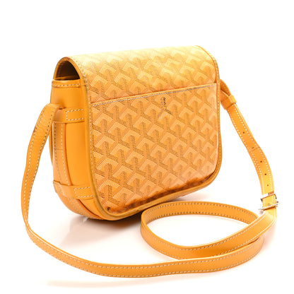 Goyard Goyardine Belvedere PM Messenger Bag Yellow 3 of 12