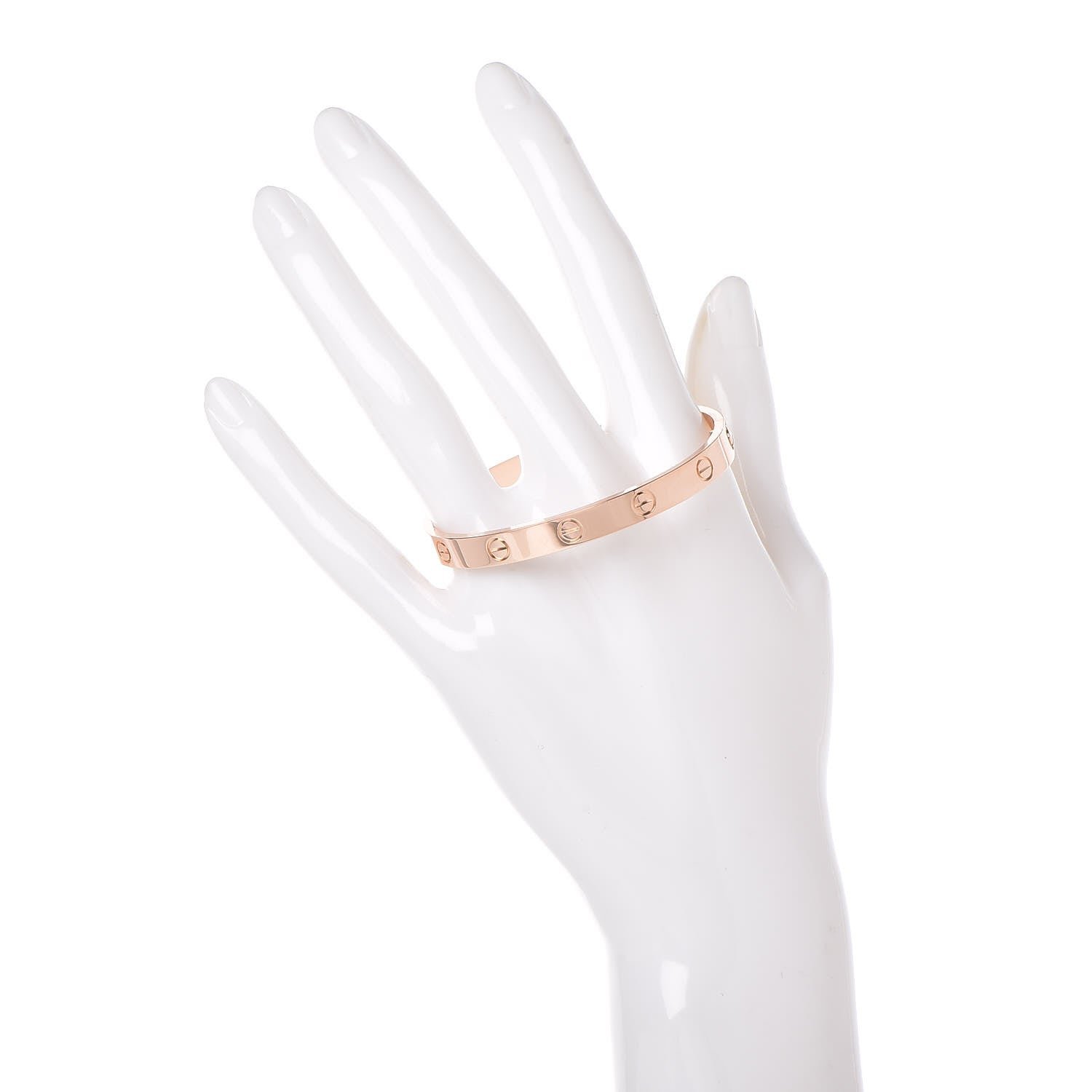 Cartier 18K Pink Gold LOVE Bracelet 16 2 of 8