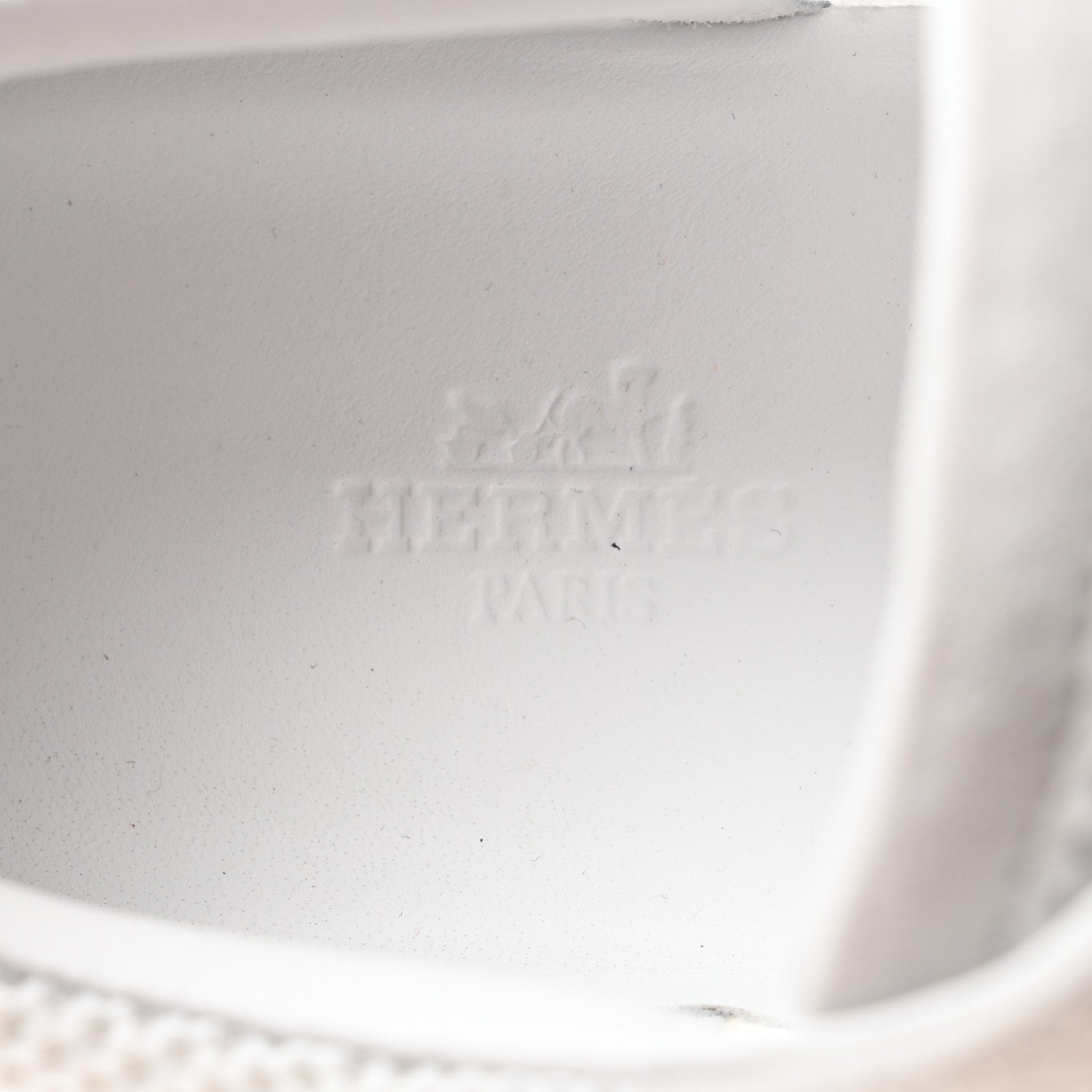 Hermes Air Mesh Suede Goatskin Bouncing Sneakers 38 White Orange Pink 7 of 8