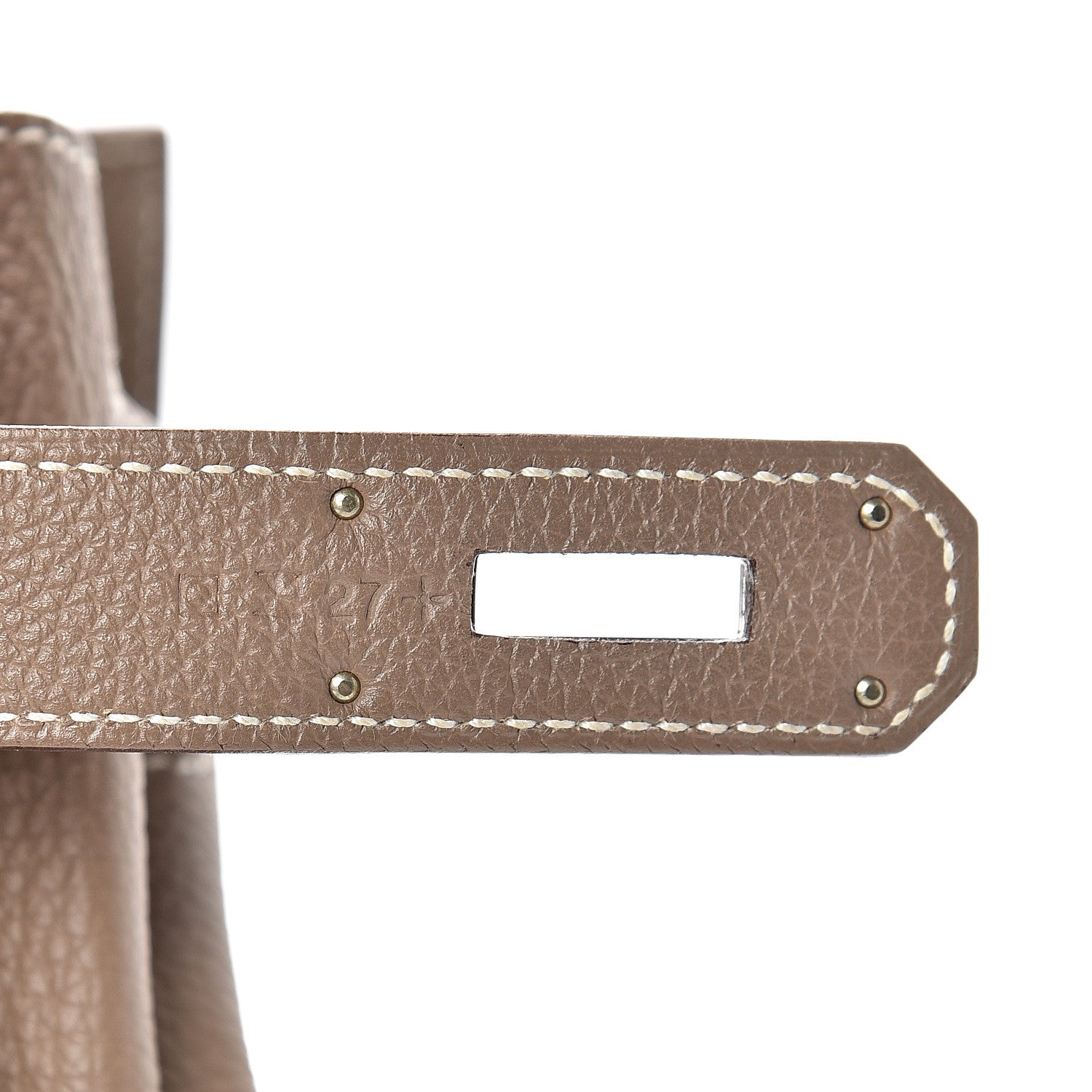 Hermes Togo Kelly Retourne 40 Etoupe 6 of 14