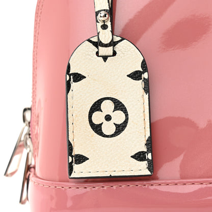 Louis Vuitton LOUIS VUITTON Patent Monogram Alma BB Rose Blush 12 of 20