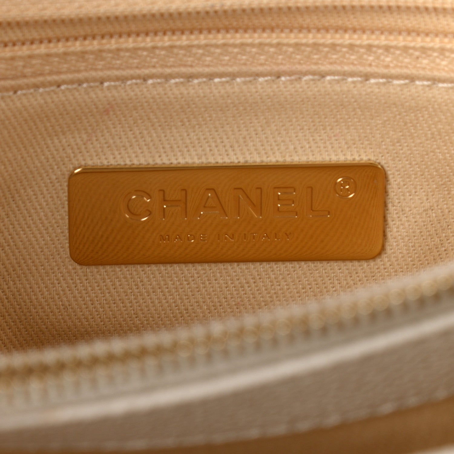 Chanel Grained Calfskin Small Stitched Flap White 6 of 16
