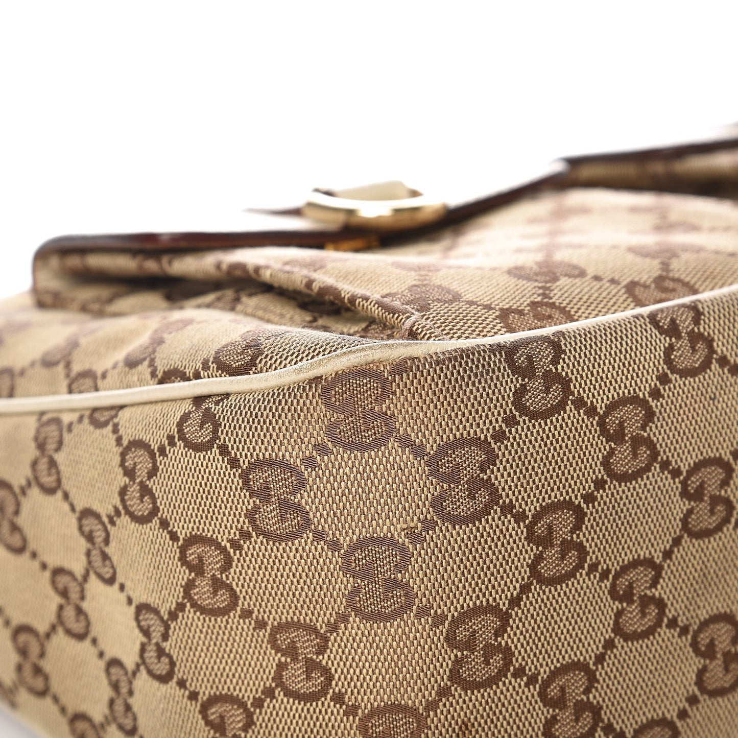 Monogram Pocket Hobo Off White