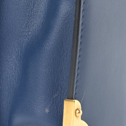 Prada City Calf Saffiano Cahier Bag Bluette Black 8 of 9