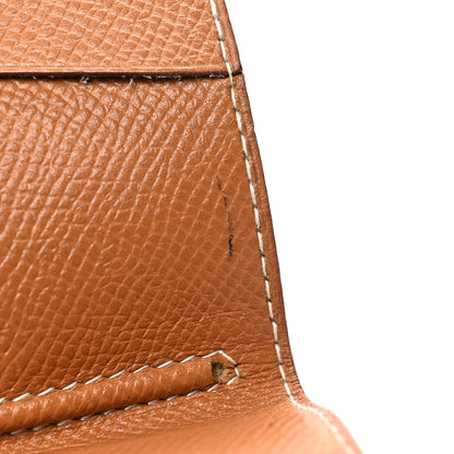 Hermes Courchevel Globe Trotter Agenda Cover GM Gold 11 of 14