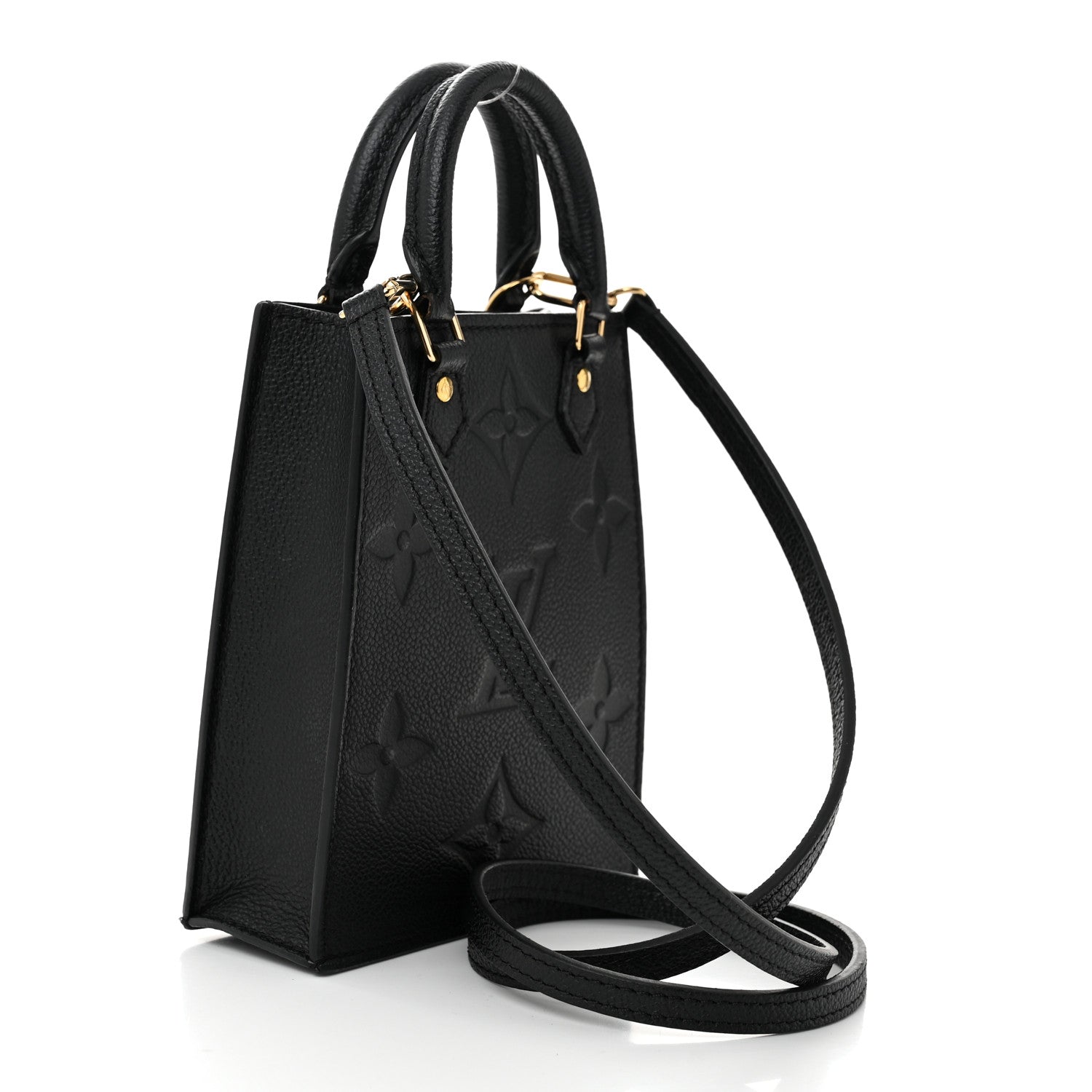 Louis Vuitton Empreinte Monogram Giant Petit Sac Plat Black 3 of 9
