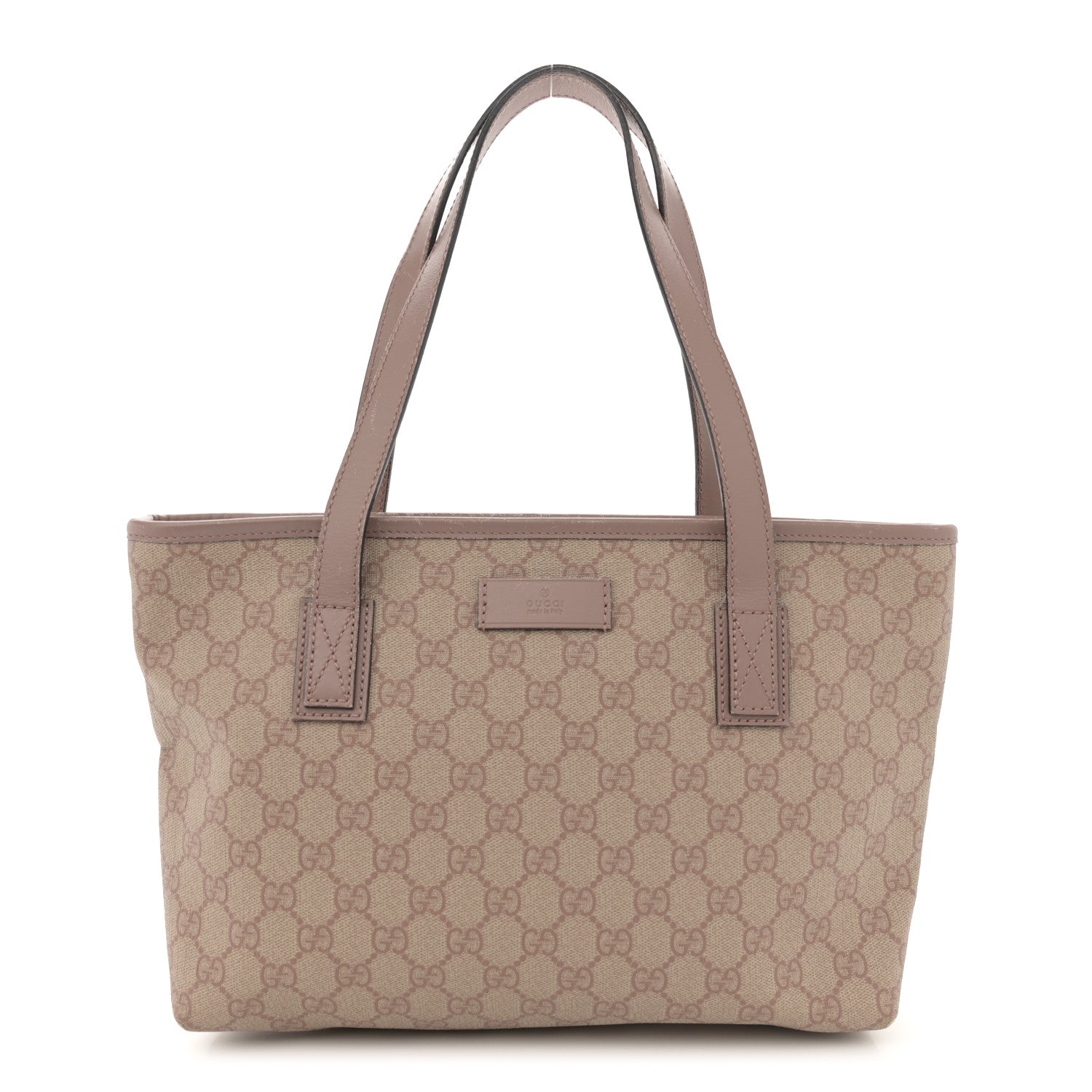 Gucci GG Supreme Monogram Small Joy Tote Porcelain Rose 1 of 16