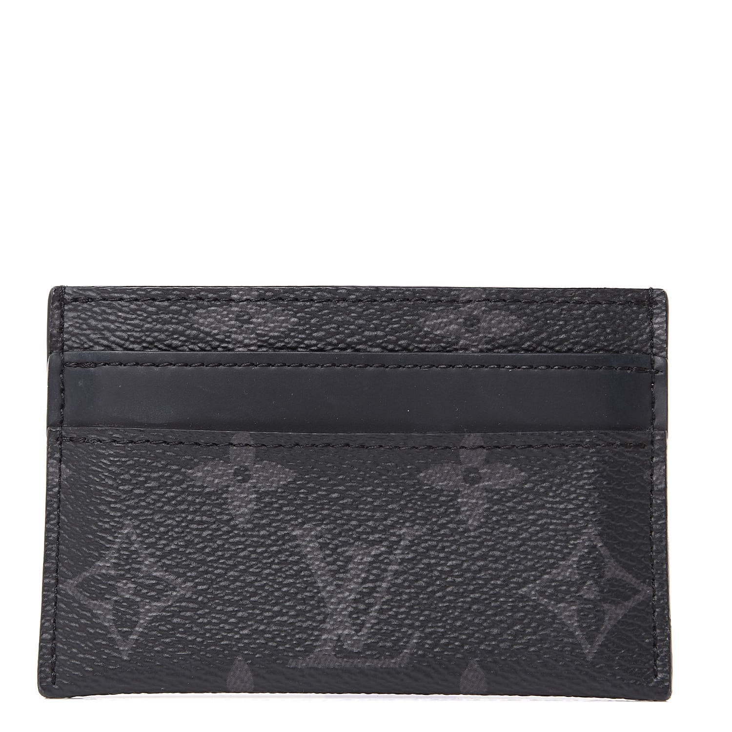 Louis Vuitton Monogram Eclipse Porte-Cartes Double Card Holder 1 of 7