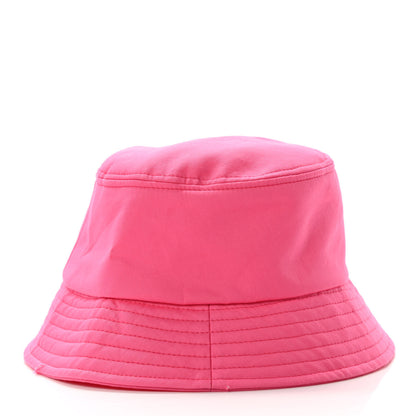 Chanel Canvas CC Bucket Hat M Fuchsia Orange 5 of 9