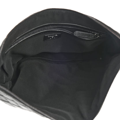 Chanel Iridescent Caviar Quilted Large Cosmetic Case Black 5 of 8
