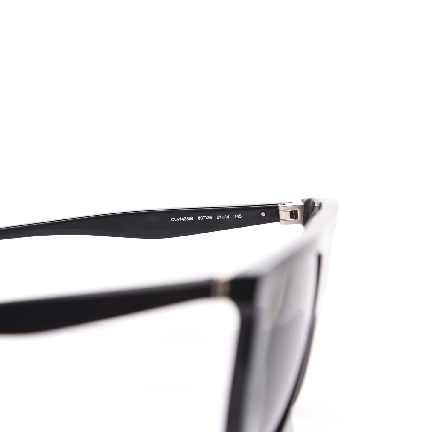 Acetate Thin Shadow Sunglasses CL41435/S Black