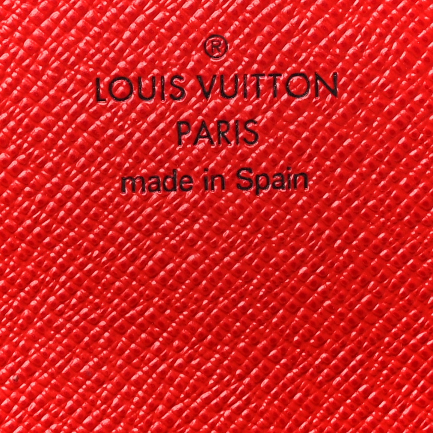 Monogram Sarah Wallet NM Coquelicot