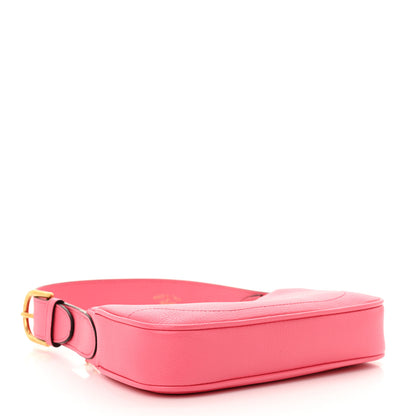Gucci Goatskin Mini Aphrodite Shoulder Bag Rhodamine Pink 4 of 10