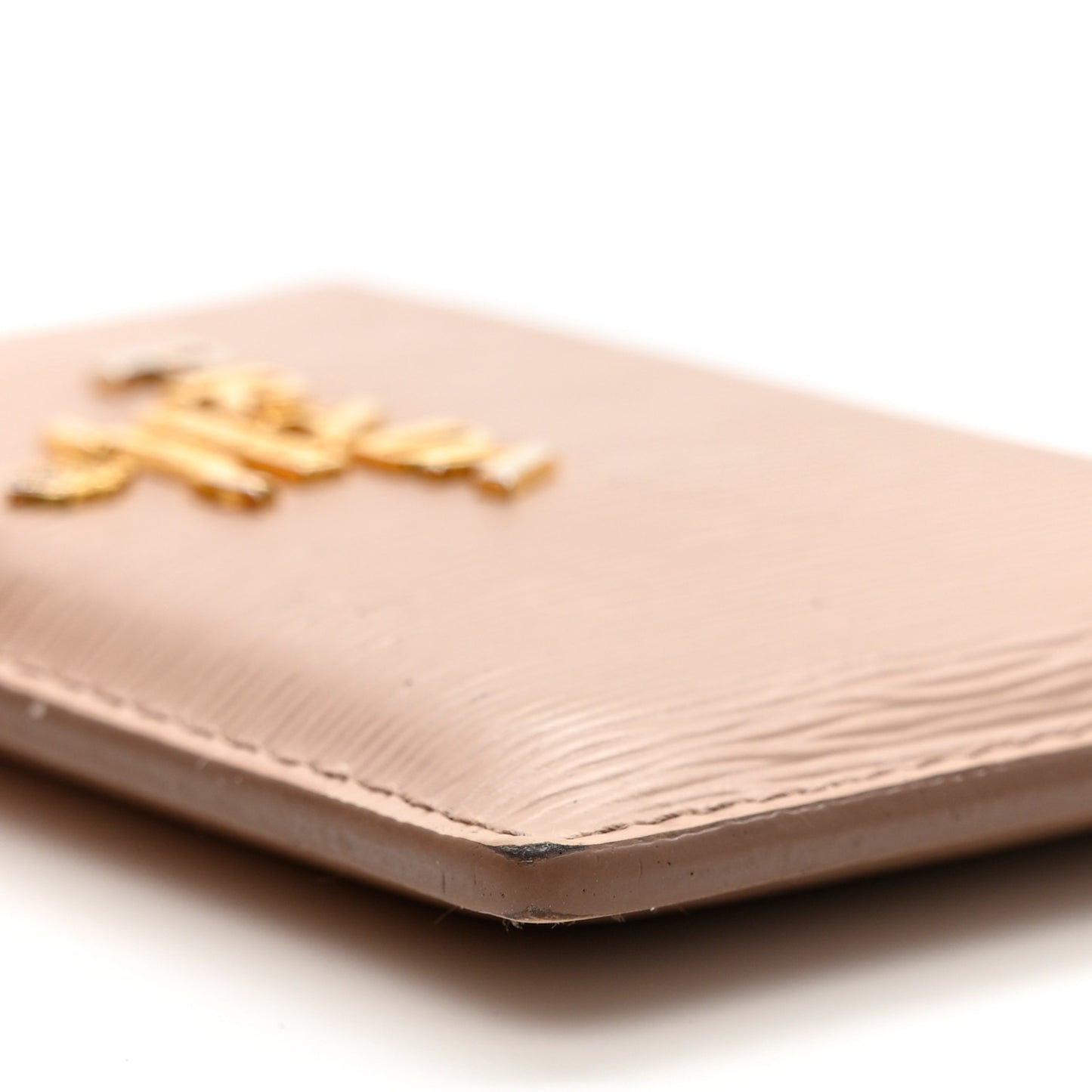 Vitello Move Metal Card Case Cammeo