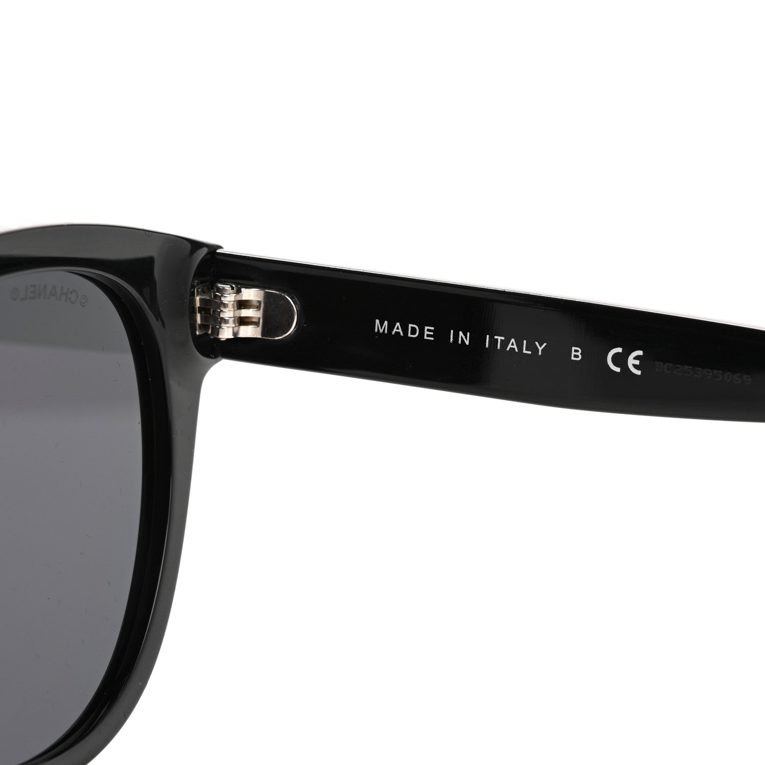 Chanel Acetate CC Butterfly Sunglasses 5414-A Black 6 of 9