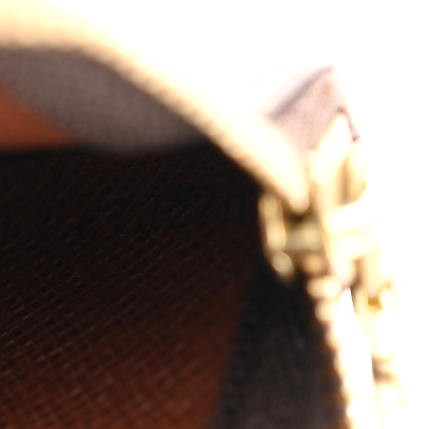 Monogram Key Pouch