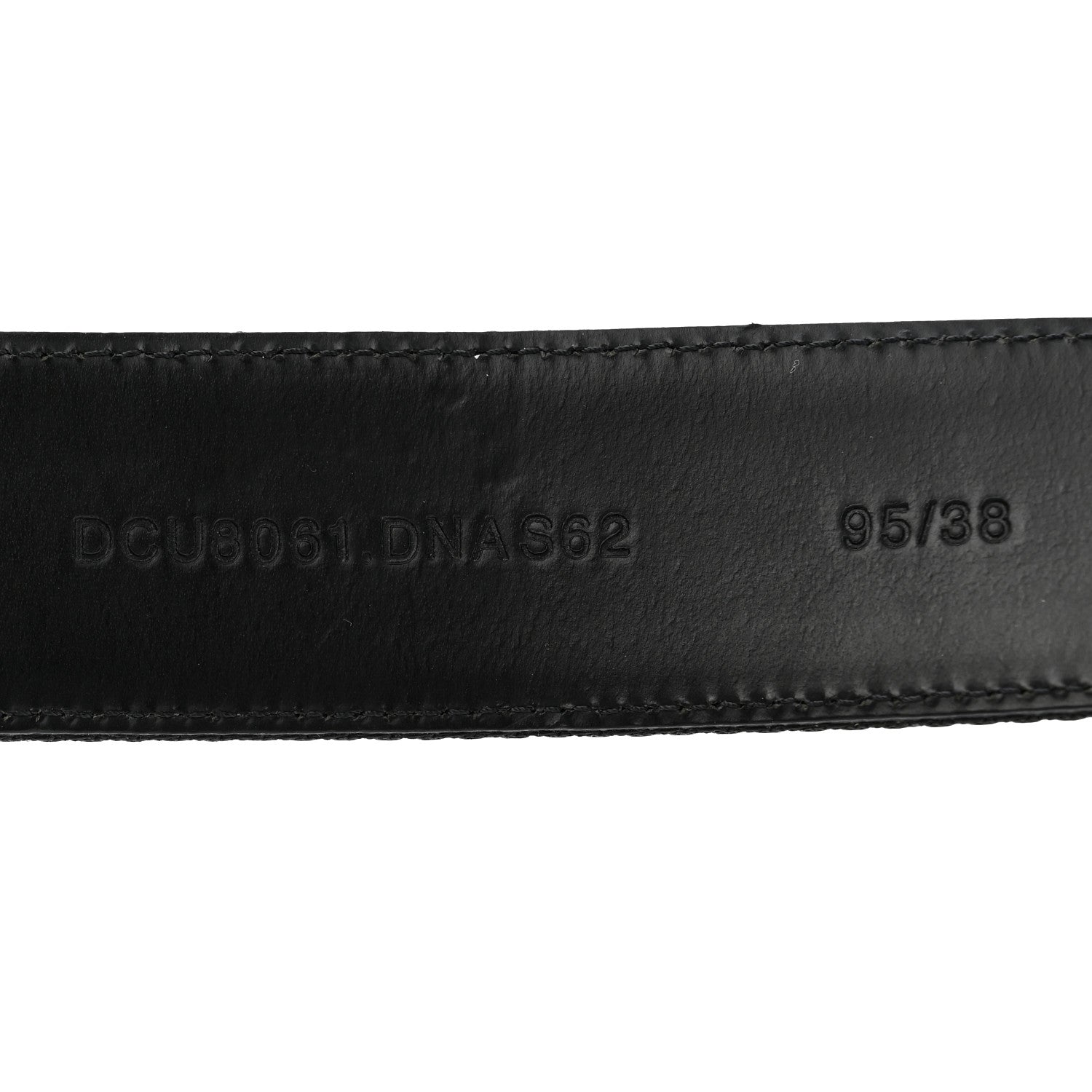 Versace Calfskin Canvas La Medusa Belt 95 38 Black 3 of 6