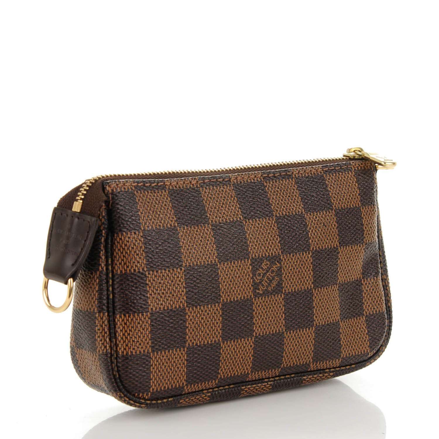 Louis Vuitton Damier Ebene Complice Trunks and Bags Mini Pochette Accessories Red 3 of 7