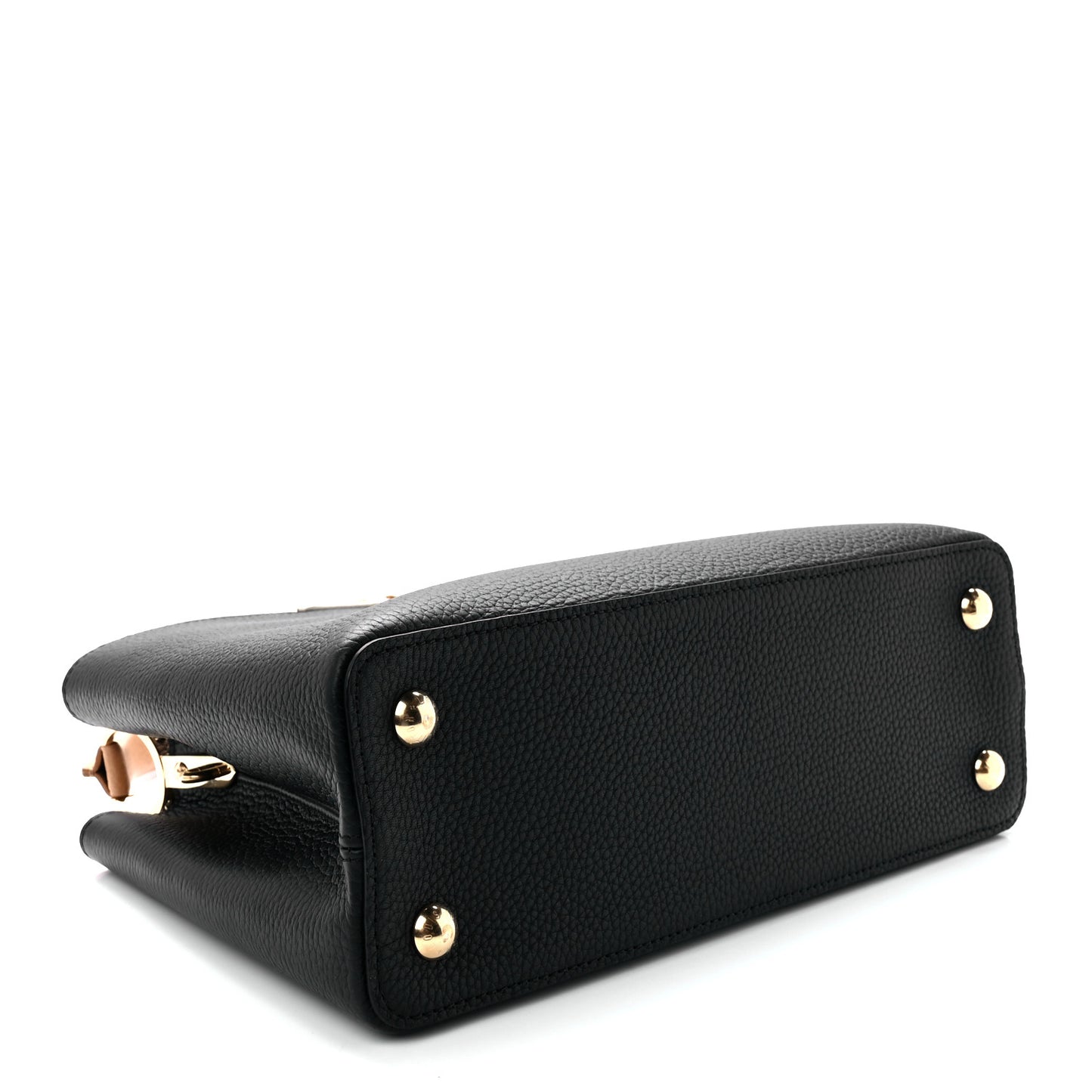 Taurillon Capucines PM Black Arizona