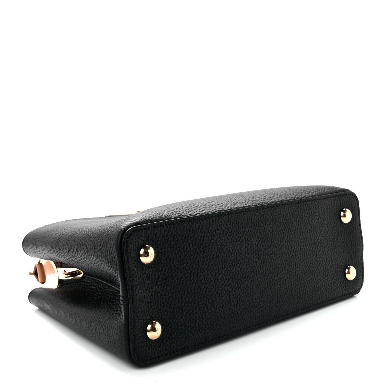 Louis Vuitton Taurillon Capucines PM Black Arizona 3 of 10