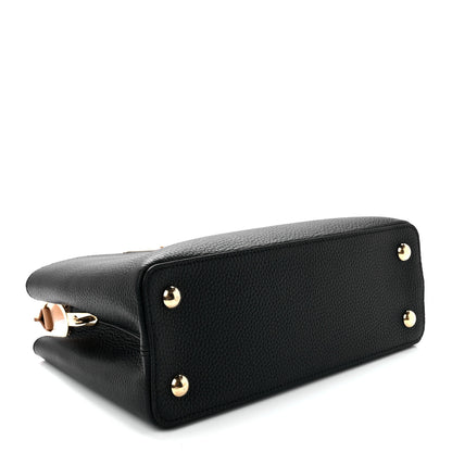 Louis Vuitton Taurillon Capucines PM Black Arizona 3 of 10