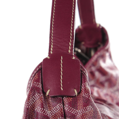 Goyard Goyardine Fidji Zip Hobo Burgundy 6 of 11