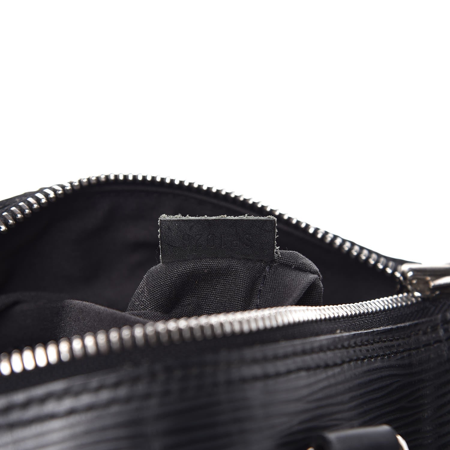 Louis Vuitton Epi Speedy 25 Black 5 of 8