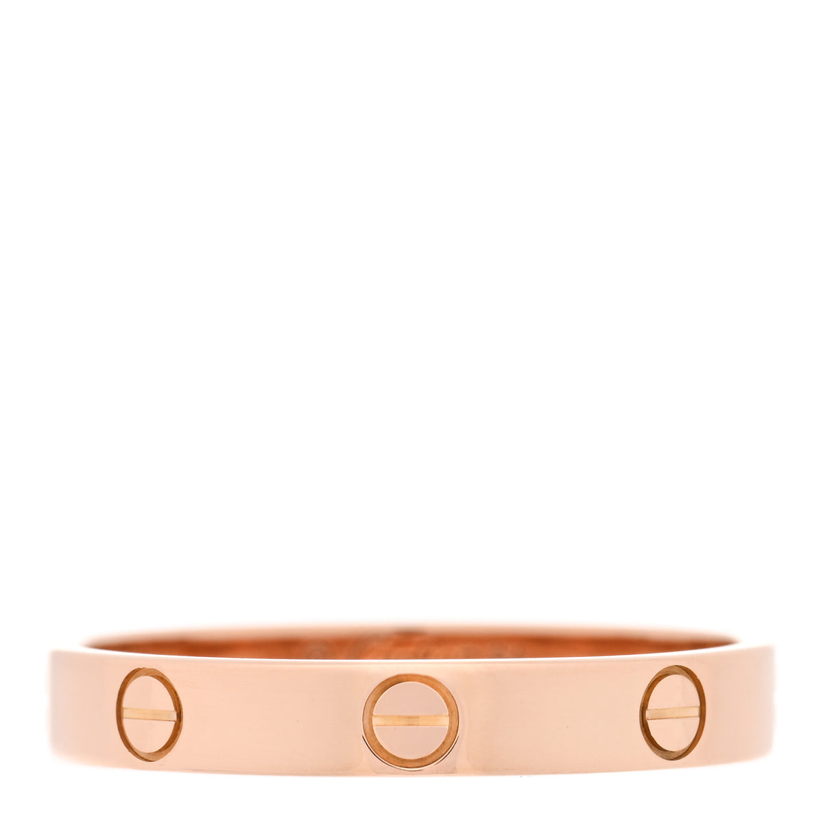 Cartier 18K Pink Gold 3.5mm LOVE Wedding Band Ring 64 10.75 1 of 4