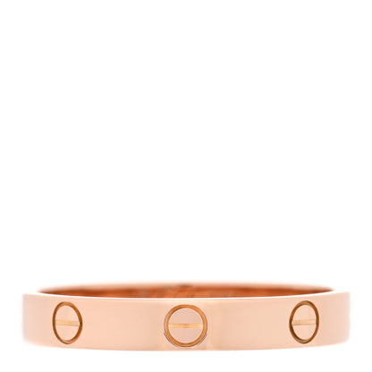 Cartier 18K Pink Gold 3.5mm LOVE Wedding Band Ring 64 10.75 1 of 4