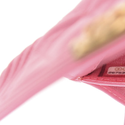 Chanel Lambskin Quilted Medium Boy Flap Wallet Pink 13 of 14