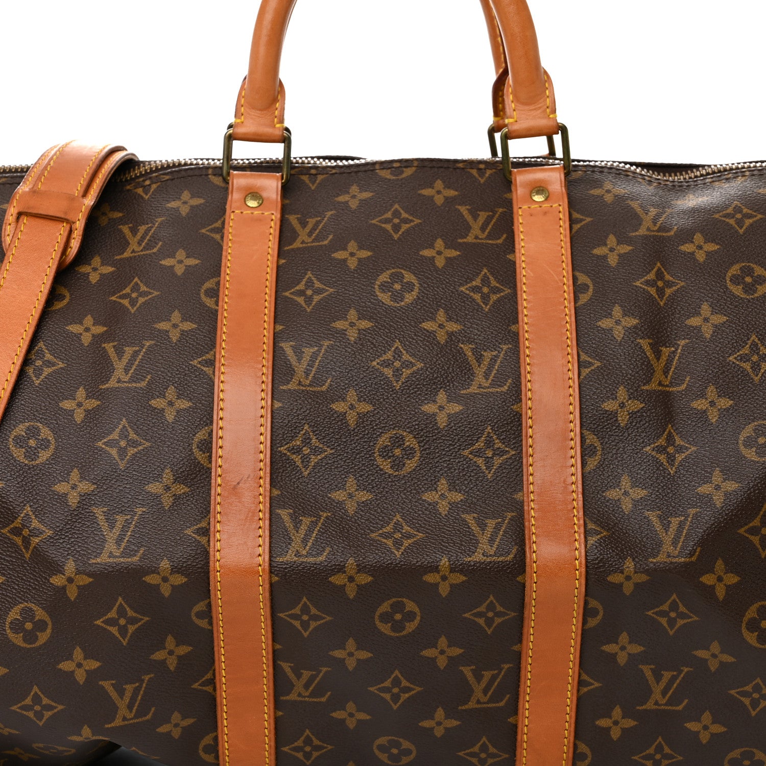 Louis Vuitton Monogram Keepall Bandouliere 50 8 of 16