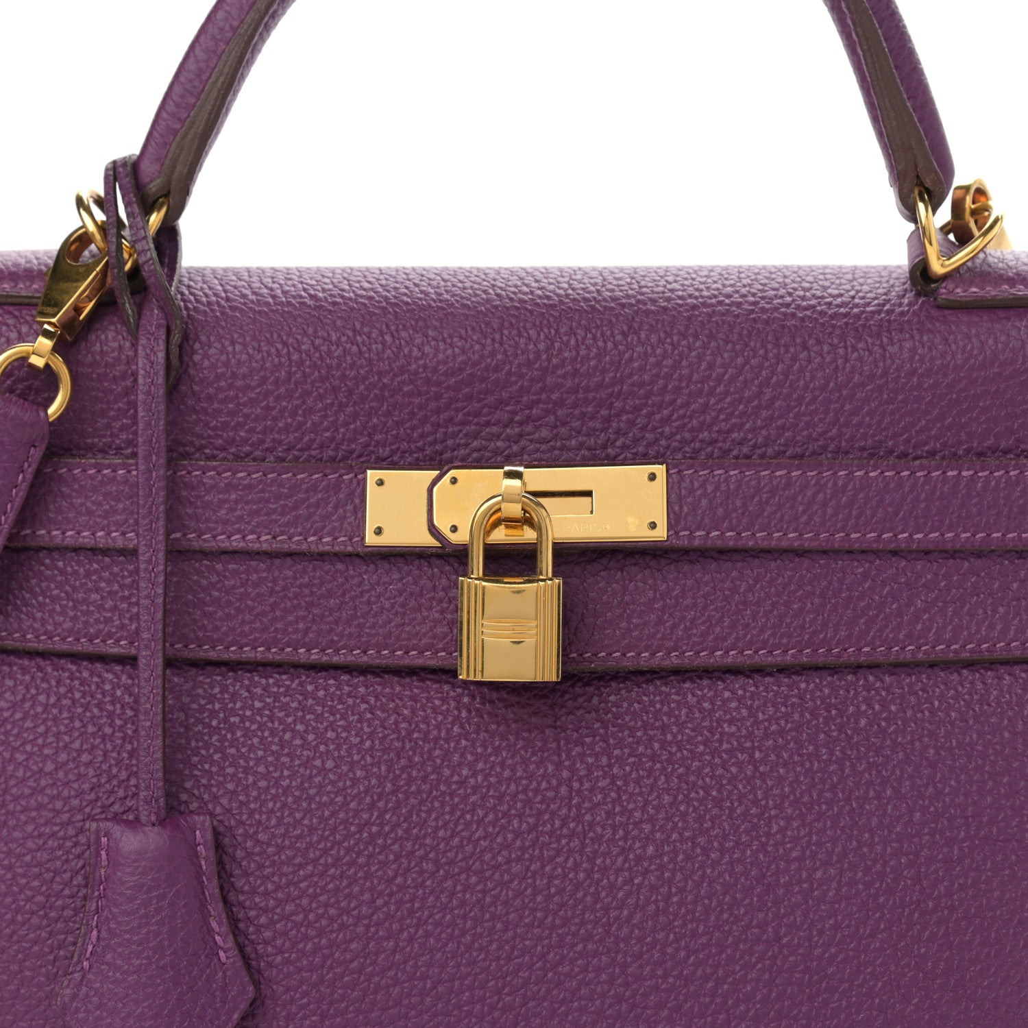 Hermes Togo Kelly Retourne 32 Anemone 8 of 16