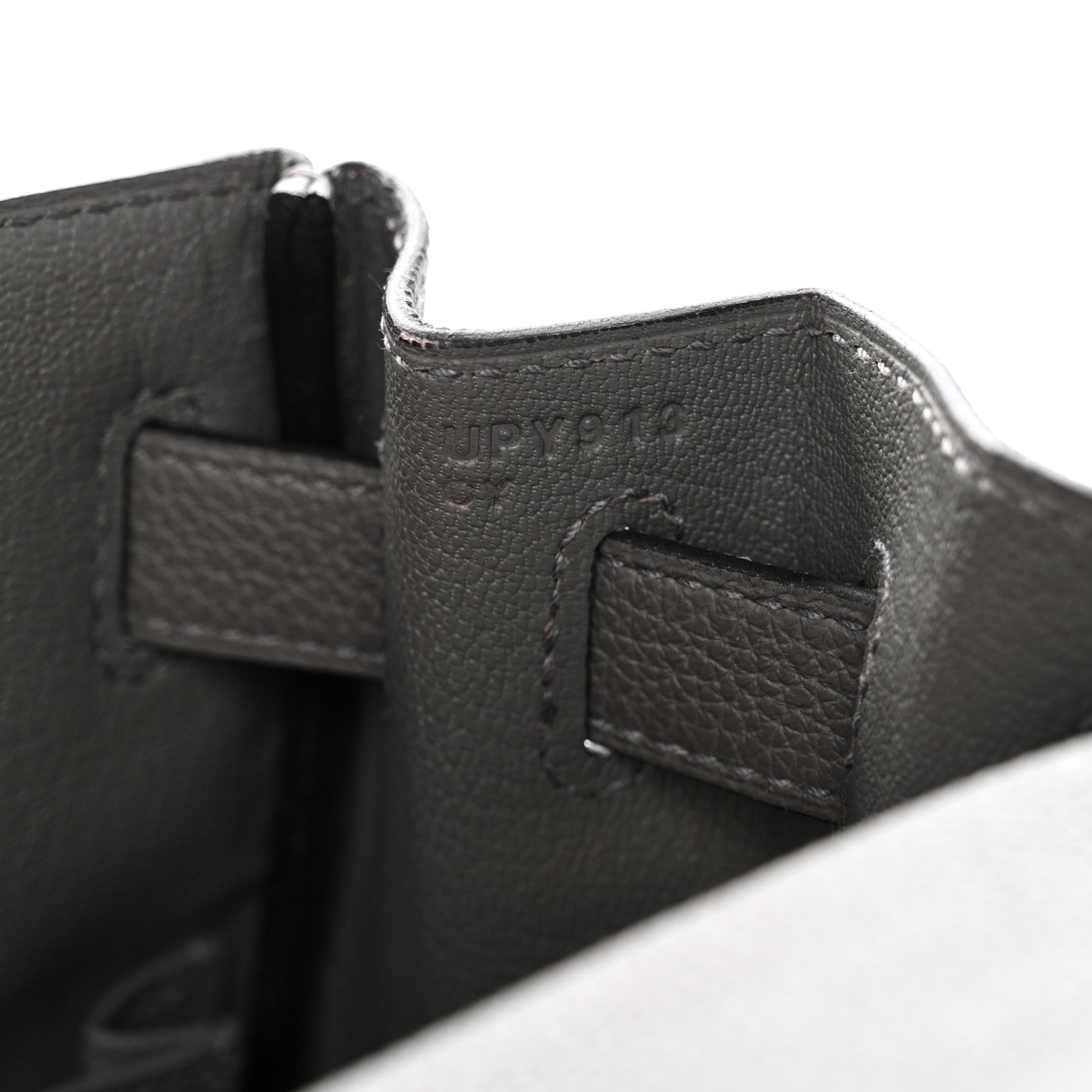 Hermes Togo Kelly Retourne 28 Gris Meyer 7 of 13