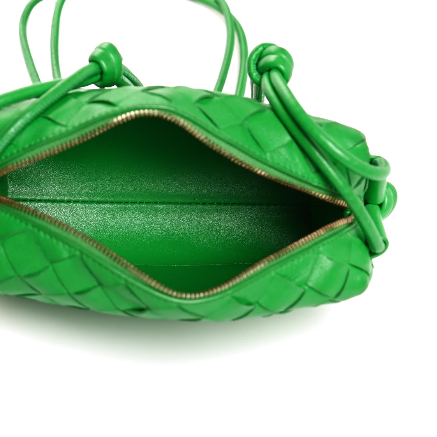Bottega Veneta Nappa Intrecciato Mini Loop Camera Bag Parakeet 5 of 12