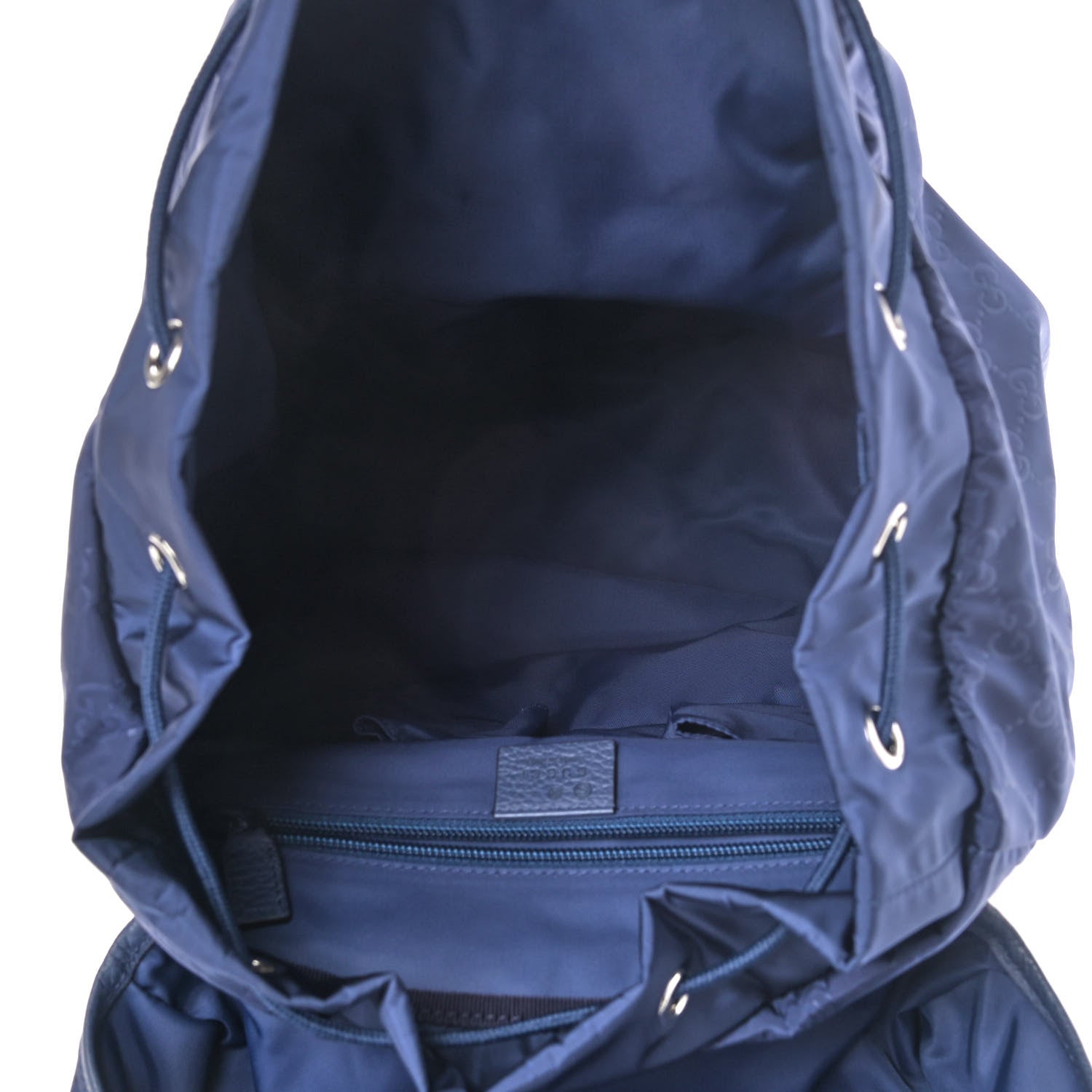 Gucci Nylon Monogram Medium Light Double Buckle Backpack Tide 4 of 4
